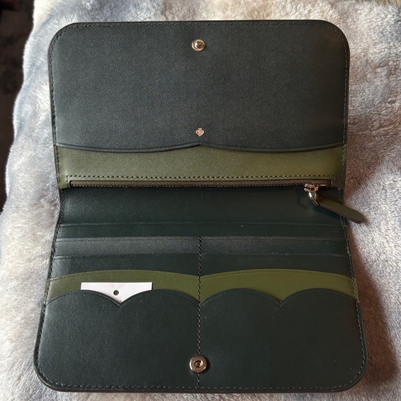 Kate Spade Nadine Medium Two-Tone Detailed Clutch - Picture 13 of 13